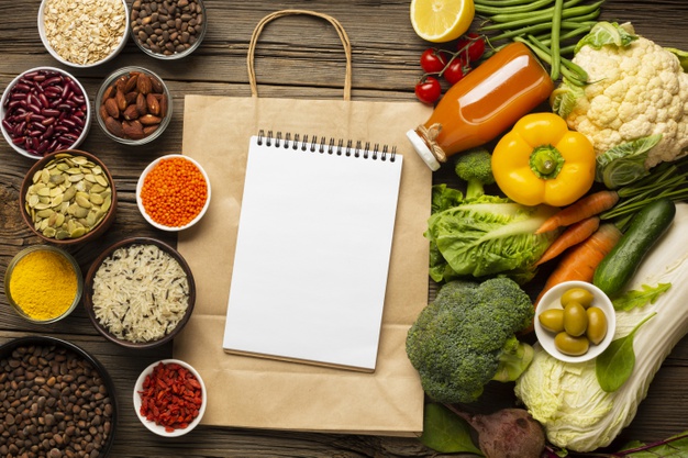 flat-lay-groceries-with-notebook-mock-up_23-2148262135 flat-lay-groceries-with-notebook-mock-up_23-2148262135